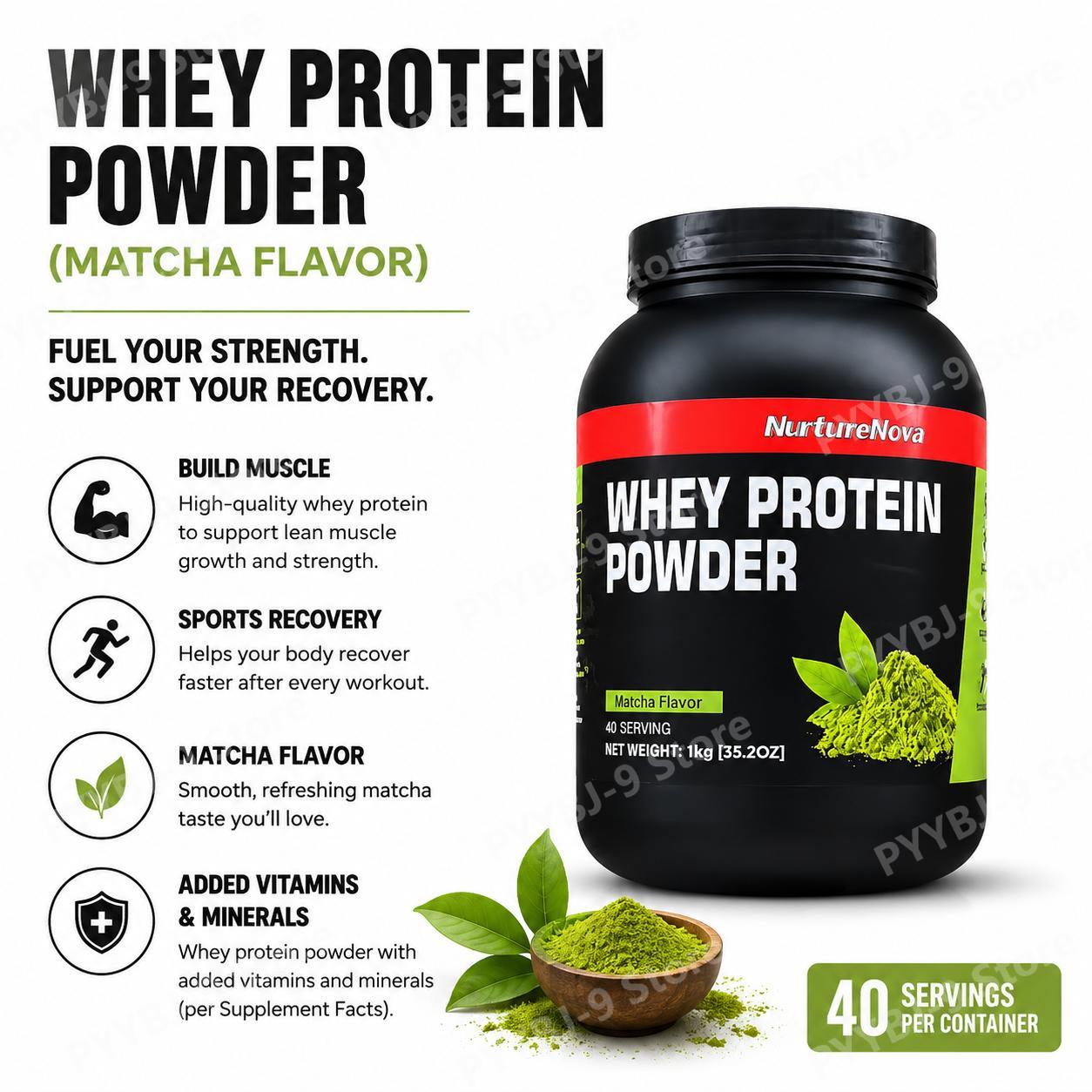 NurtureNova Whey Protein Powde – Nutrition Of Fitness recenzja i cena