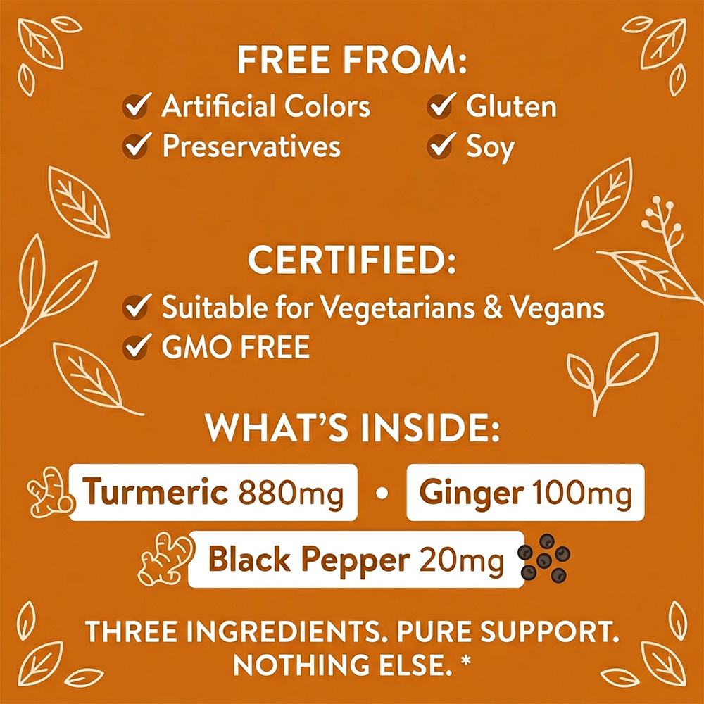 Kurkuma z kurkuminą, czarnym p – Turmeric Curcumin Capsule recenzja i cena